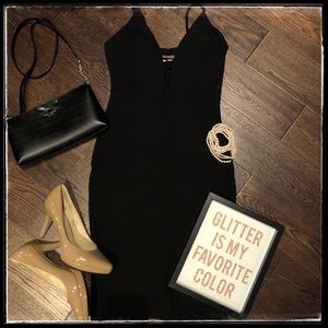 Very Sexy Little Black Body Con Dress